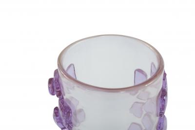 Art Deco Style Murano Glass Decorative Vase