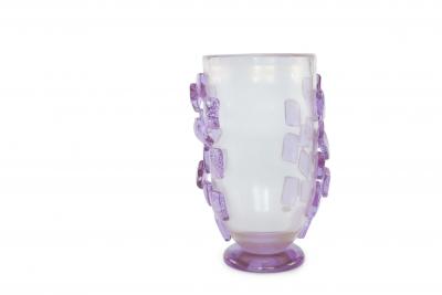 Art Deco Style Murano Glass Decorative Vase