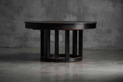 Art Deco Style Round Dining Table Italy 1930s