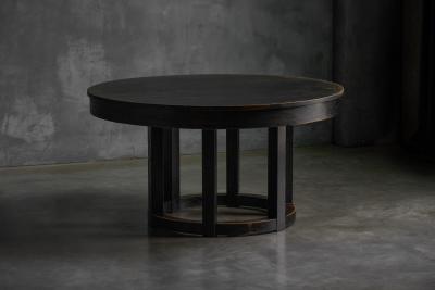 Art Deco Style Round Dining Table Italy 1930s