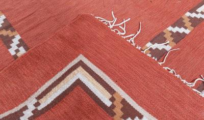 Art Deco Swedish Flat Weave Rug