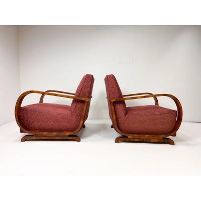Art Deco Swedish Lounge Chairs