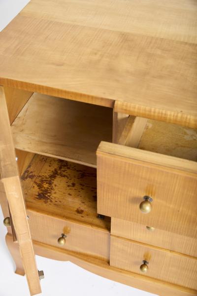 Art Deco Sycamore Chest of Drawers
