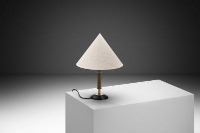 Art Deco Table Lamp with Pointed Shade Europe ca 1920s