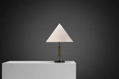 Art Deco Table Lamp with Pointed Shade Europe ca 1920s