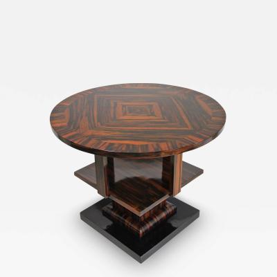 Art Deco Table Macassar Wood Austria circa 1920