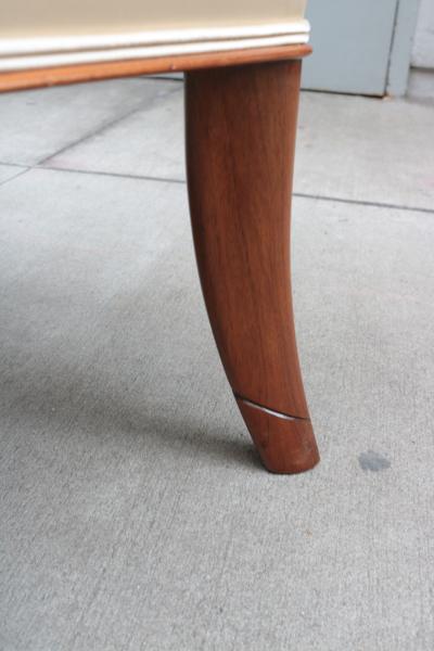 Art Deco Tall Back Armchair