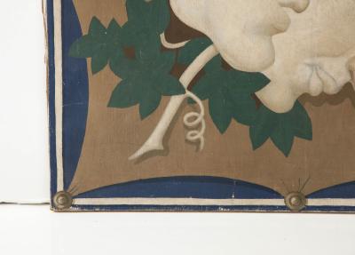 Art Deco Theatrical Mask Painting