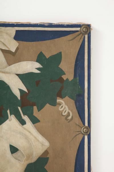 Art Deco Theatrical Mask Painting