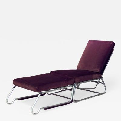 Art Deco Tubular Chrome Mechanical Chair