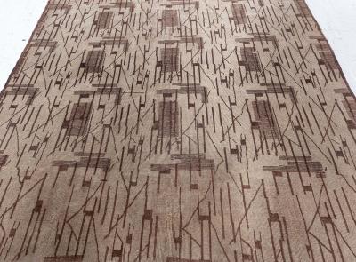 Art Deco Turkish Carpet by Zeki Muran