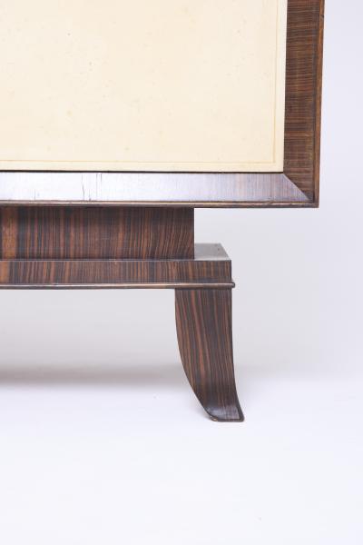 Art Deco Velum and Macassar Sideboard