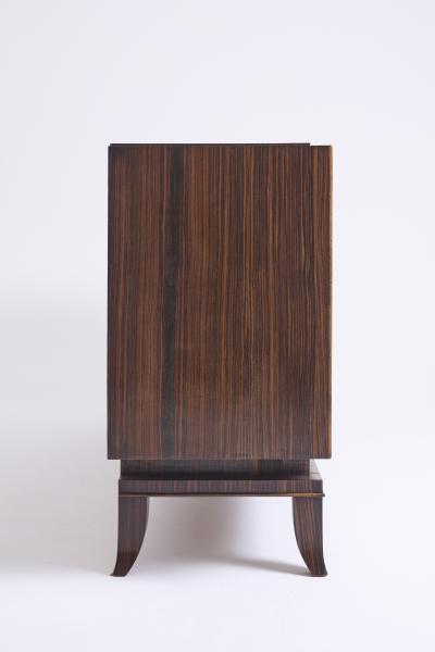 Art Deco Velum and Macassar Sideboard