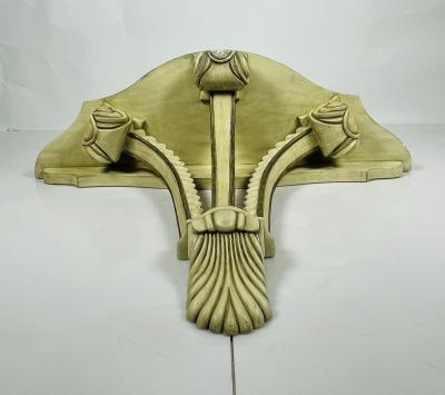 Art Deco Wall Console With a Marble Top USA 1940s