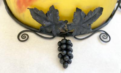 Art Deco Wall Sconce by Edgar Brandt