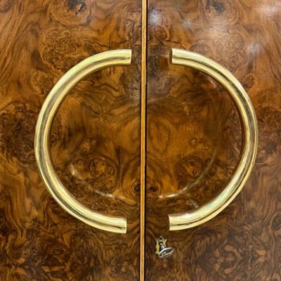 Art Deco Walnut Bar Counter