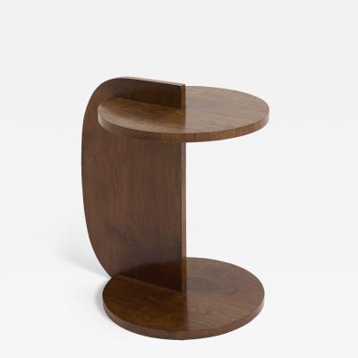 Art Deco Walnut Side Table