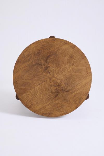 Art Deco Walnut Side Table