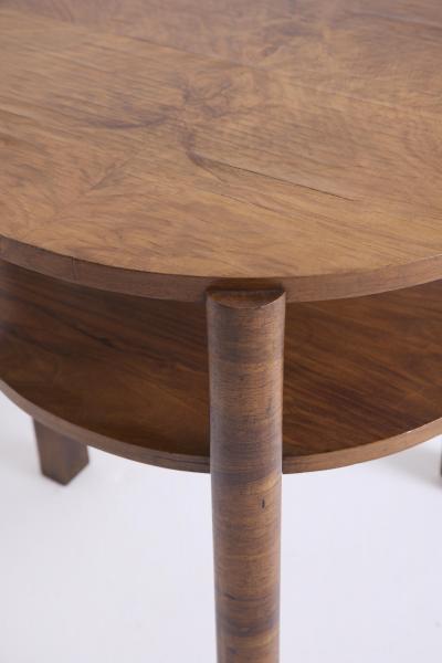 Art Deco Walnut Side Table