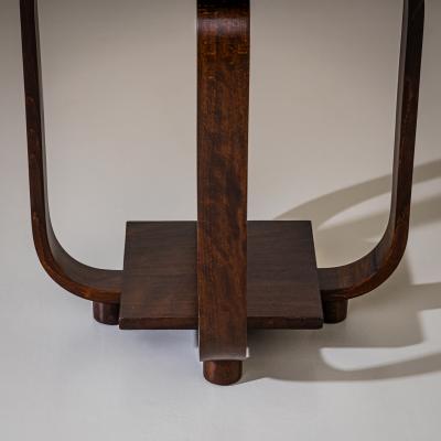 Art Deco Walnut Side Table circa 1930