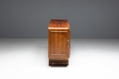 Art Deco Walnut Sideboard France 1930s