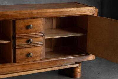 Art Deco Walnut Sideboard France 1930s