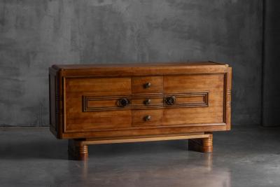 Art Deco Walnut Sideboard France 1930s