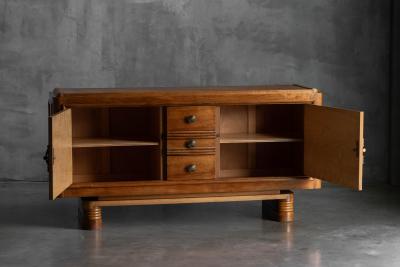Art Deco Walnut Sideboard France 1930s