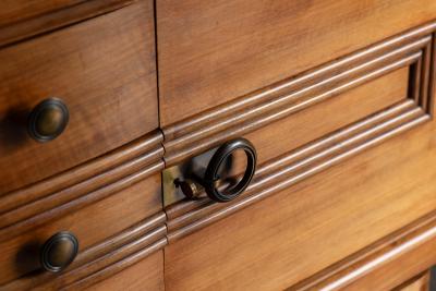 Art Deco Walnut Sideboard France 1930s