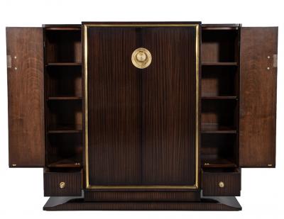 Art Deco Wardrobe Armoire Cabinet Circa 1940s France