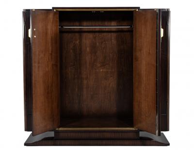 Art Deco Wardrobe Armoire Cabinet Circa 1940s France