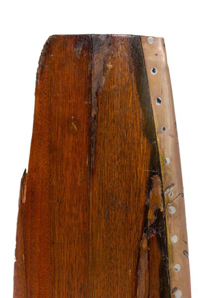 Art Deco Wood Propeller Barometer