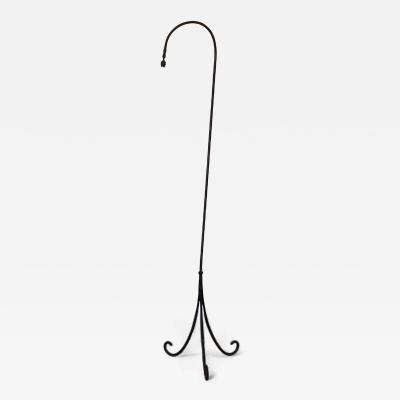 Art Deco Wrought Iron Floor Lamp