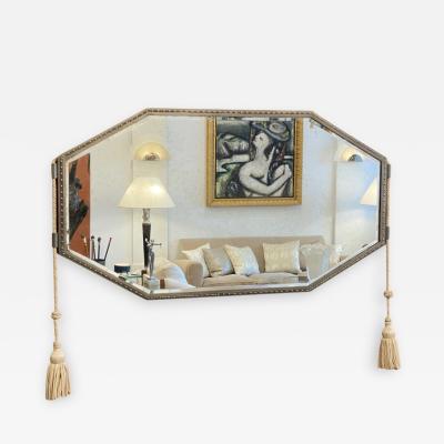 Art Deco Wrought Iron Mirror