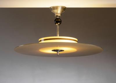 Art Deco glass pendant