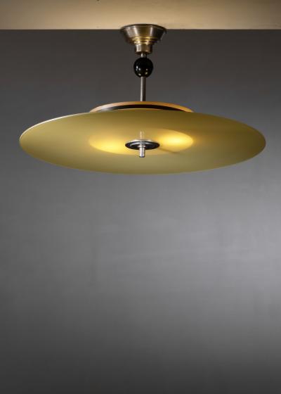 Art Deco glass pendant