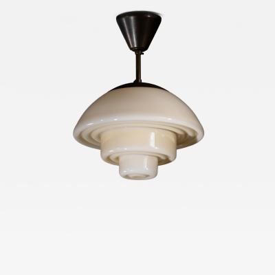 Art Deco glass pendant