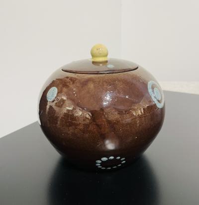 Art Deco glazed covered ceramic by Francis Jourdain France 1920s 