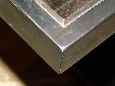 Art Deco modernist console U shaped base