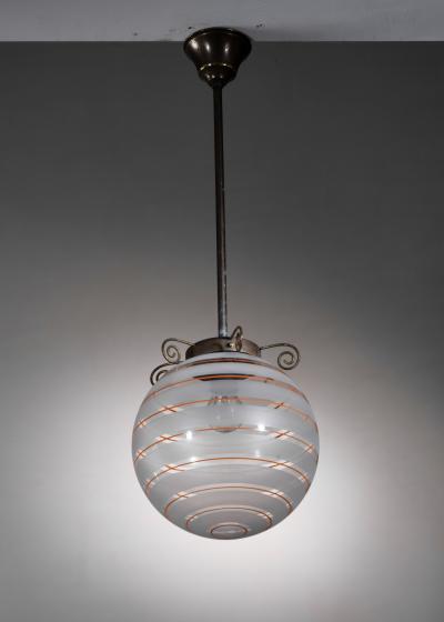 Art Deco pendant lamp