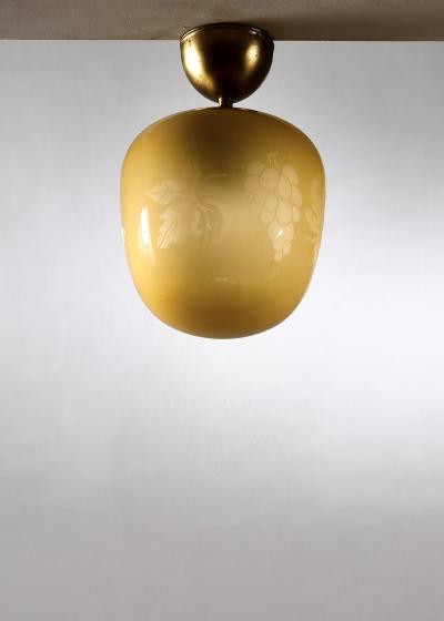 Art Deco pendant lamp