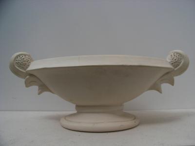 Art Deco unglazed ceramic vase by the Fulham Pottery company England 