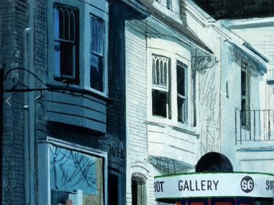 Art Fitzpatrick Love on a Rainy Afternoon Pontiac Bonneville Illustration Art