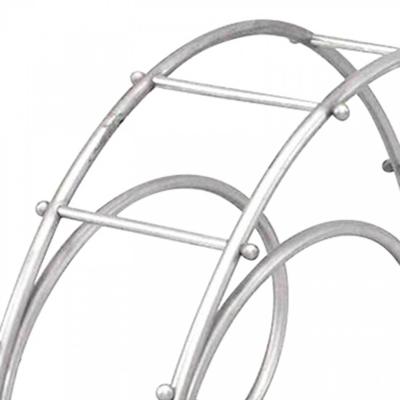 Art Modern Chrome Scroll Umbrella Stand