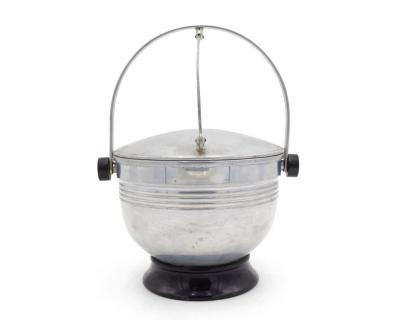 Art Moderne Aluminum Ice Bucket