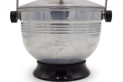 Art Moderne Aluminum Ice Bucket