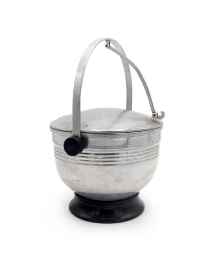 Art Moderne Aluminum Ice Bucket