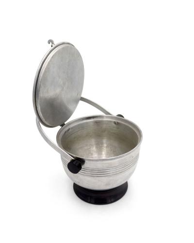 Art Moderne Aluminum Ice Bucket