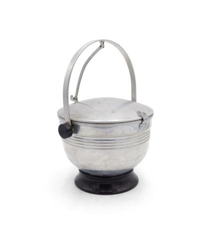 Art Moderne Aluminum Ice Bucket