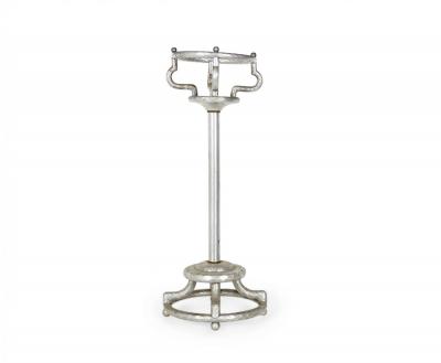 Art Moderne Aluminum Ice Bucket Stand